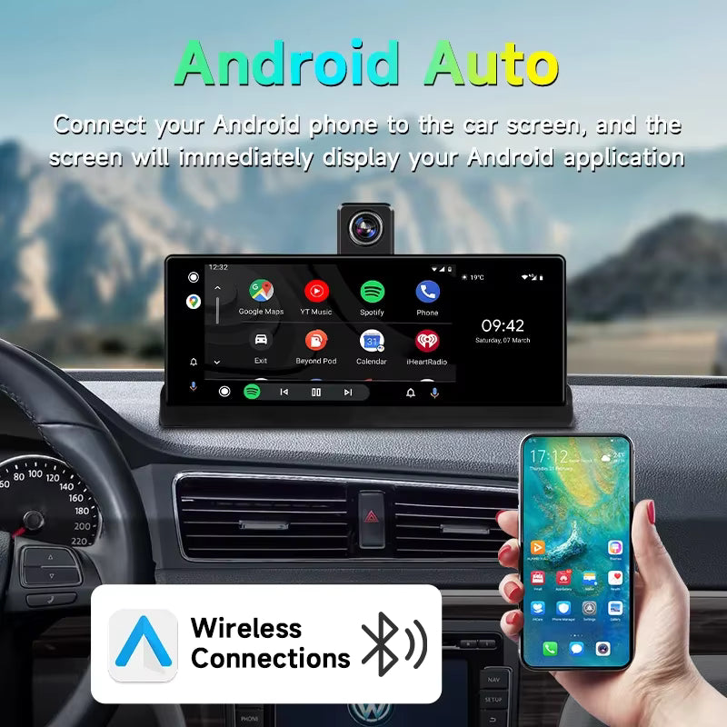 Écran CarPlay Tactile avec caméra embarquée