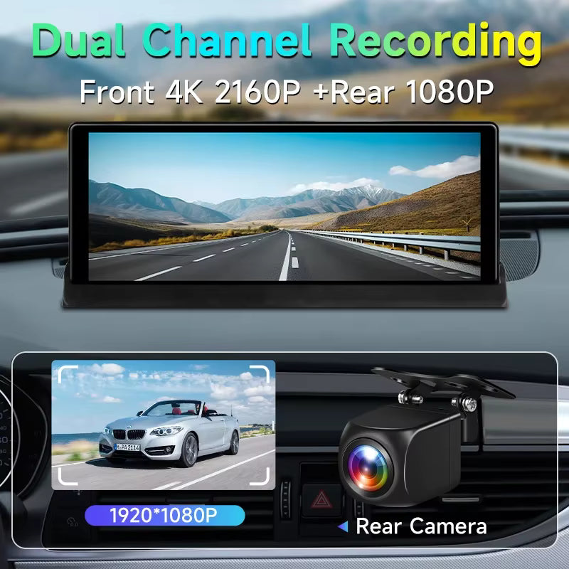 Écran CarPlay Tactile avec caméra embarquée