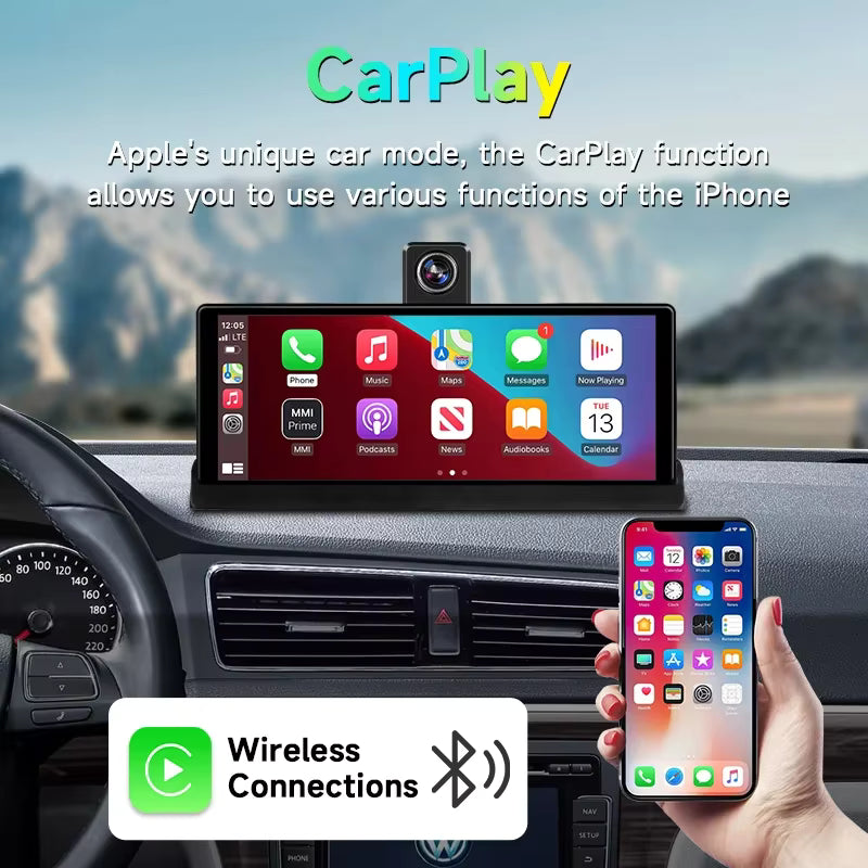 Écran CarPlay Tactile avec caméra embarquée